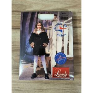 Levante Bimba 80 Airskin Girls Winter Weight Tights White Size 2 Ages 1–3 Italy